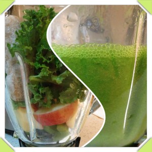 Apple Banana Green Juice